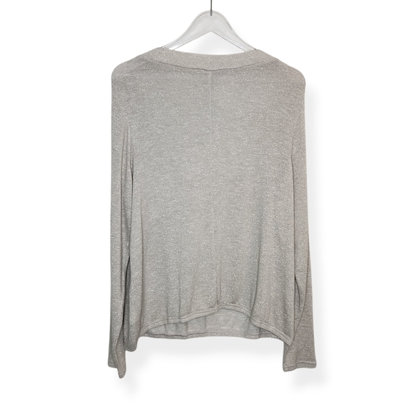 NWT Lane Bryant Lightweight Metallic Long Sleeve Sweater Women's Size 14/16 - Picture 3 of 10